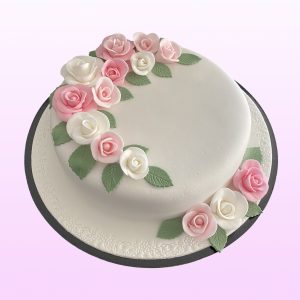 Bloemen taart model 5