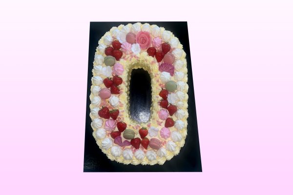 Cijfertaart met fruit - Image 2