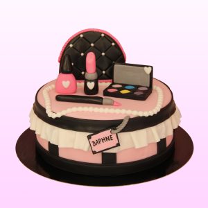 Makup taart model 1