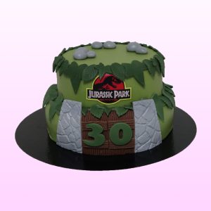 Dino taart model 3 Jurassic Park