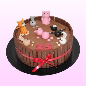 Dieren in modder