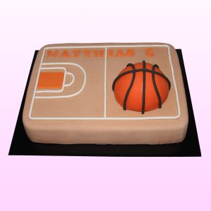 Basketbal taart model 1