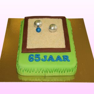 Petanque taart