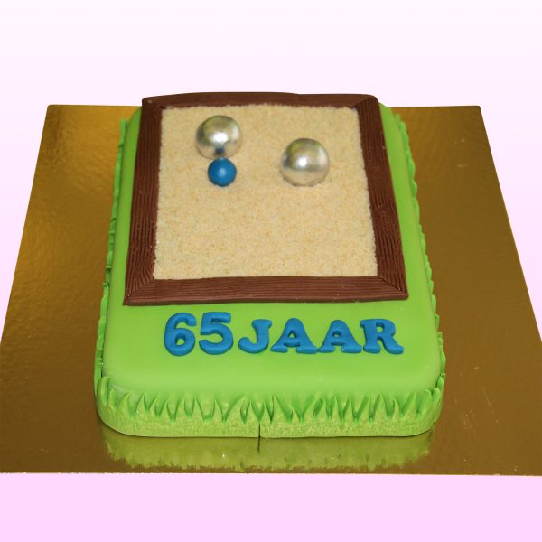 Petanque taart
