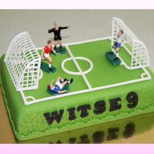 Voetbal taart model 1