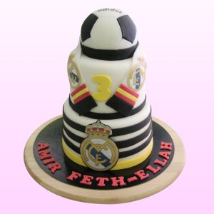 Voetbal taart model 3