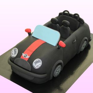 3D auto taart model 1