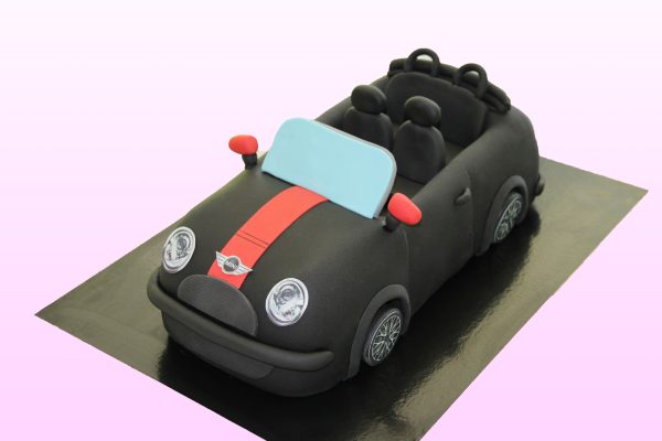 3D auto taart model 1