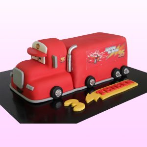 3D Cars vrachtwagen taart