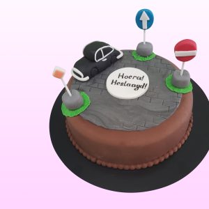 Hoera rijbewijs taart