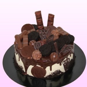 Chocobom taart