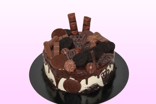 Chocobom taart