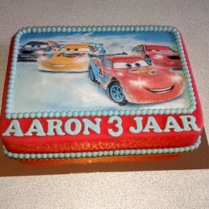 Cars taart model 1