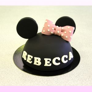 Minnie Mouse taart model 3