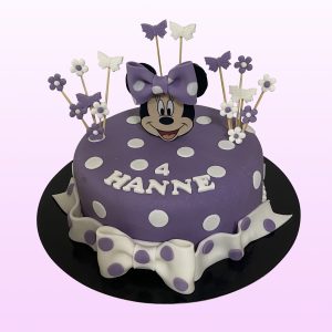 Minnie Mouse taart model 4