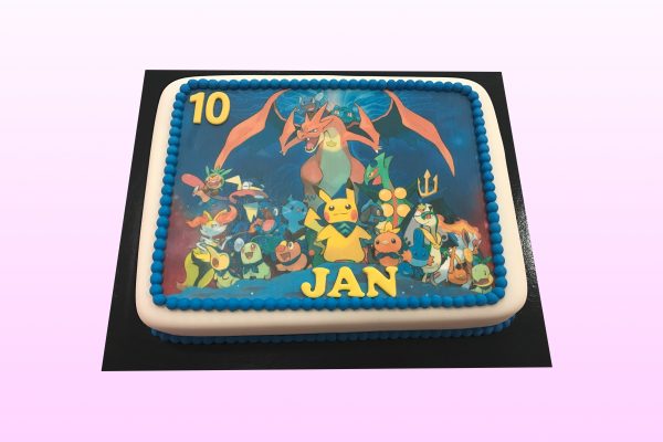 Pokémon taart model 1