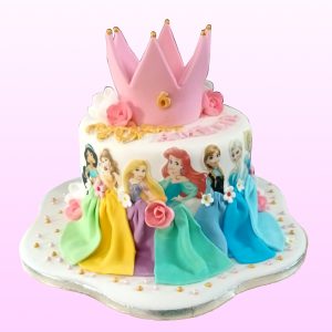Prinsessen taart model 4