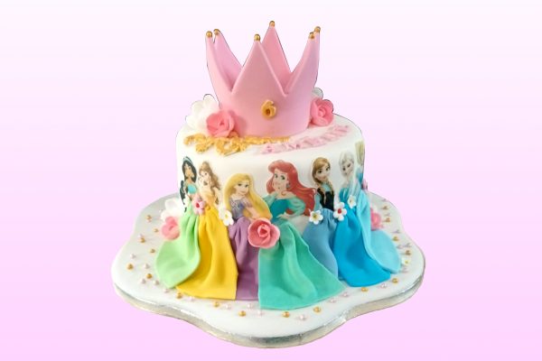 Prinsessen taart model 4