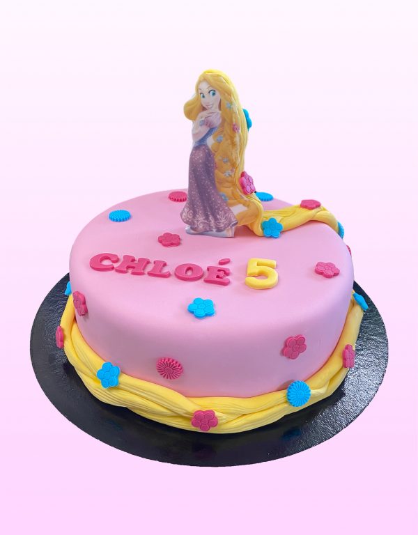 Rapunzel taart model 1