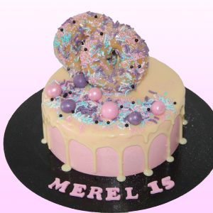 Donut taart model 3