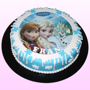 Frozen taart model 2