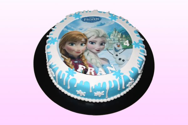 Frozen taart model 2
