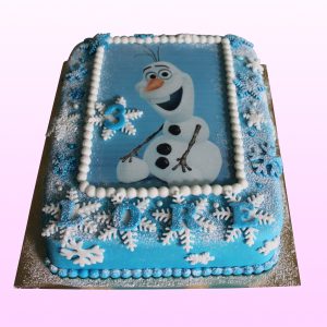 Frozen taart model 7