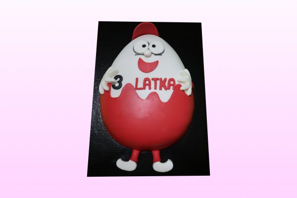 Kinder suprise taart model 1
