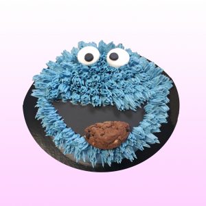 Koekiemonster taart model 1