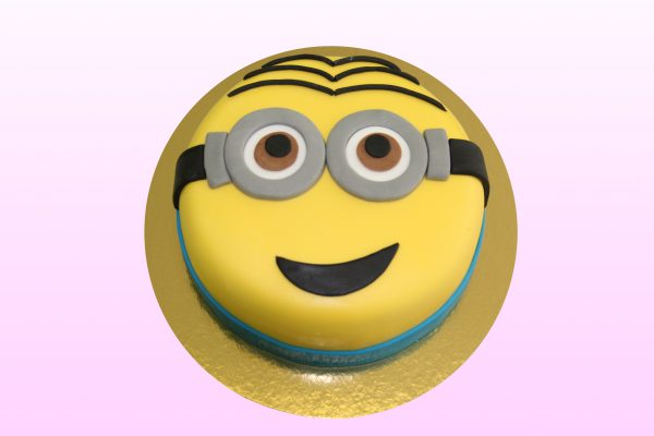 Minions taart model 1