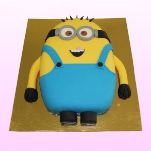 Minions taart model 3