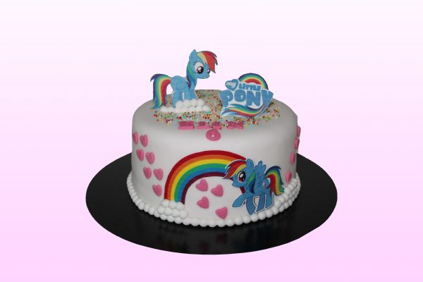 My Little Pony taart model 1