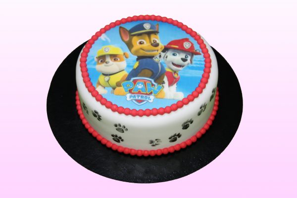 Paw Patrol taart model 1