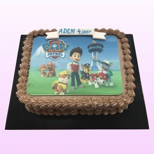 Paw Patrol taart model 3
