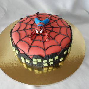 Spiderman taart model 1
