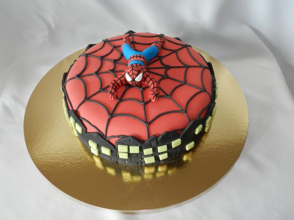 Spiderman taart model 1