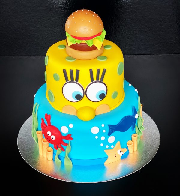 SpongeBob taart model 3