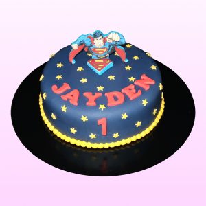 Superman taart model 1