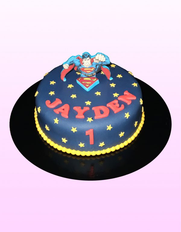 Superman taart model 1
