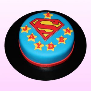 Superman taart model 2