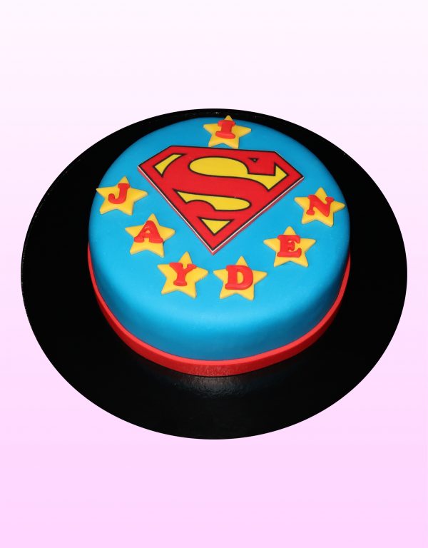 Superman taart model 2